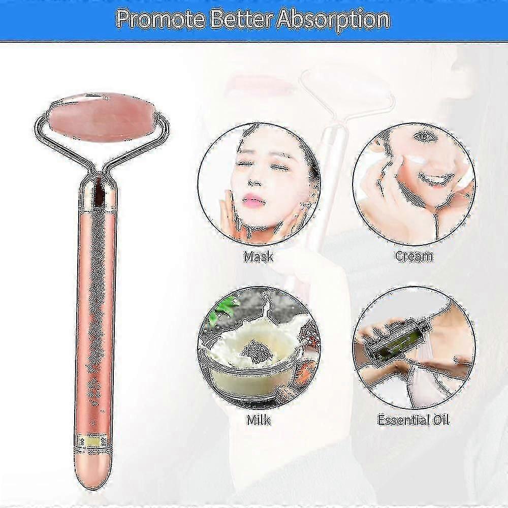 3 In 1 Electric Facial Eye Jade Massage Roller Aging Wrinkle Massage Tool>Relaxation Treatment