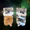 Parakeet Water Dispenser No Mess Parrot Feeder Waterer Cockatiel Cage Accessories Automatic Feeding Supplies for Budgies
