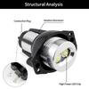 2pcs CANbus 10w LED Angel Eyes Marker Lights Bulbs Error Free White/Red/Blue for BMW E90 E91 3 Series 325i 328i 335i 2006-2008