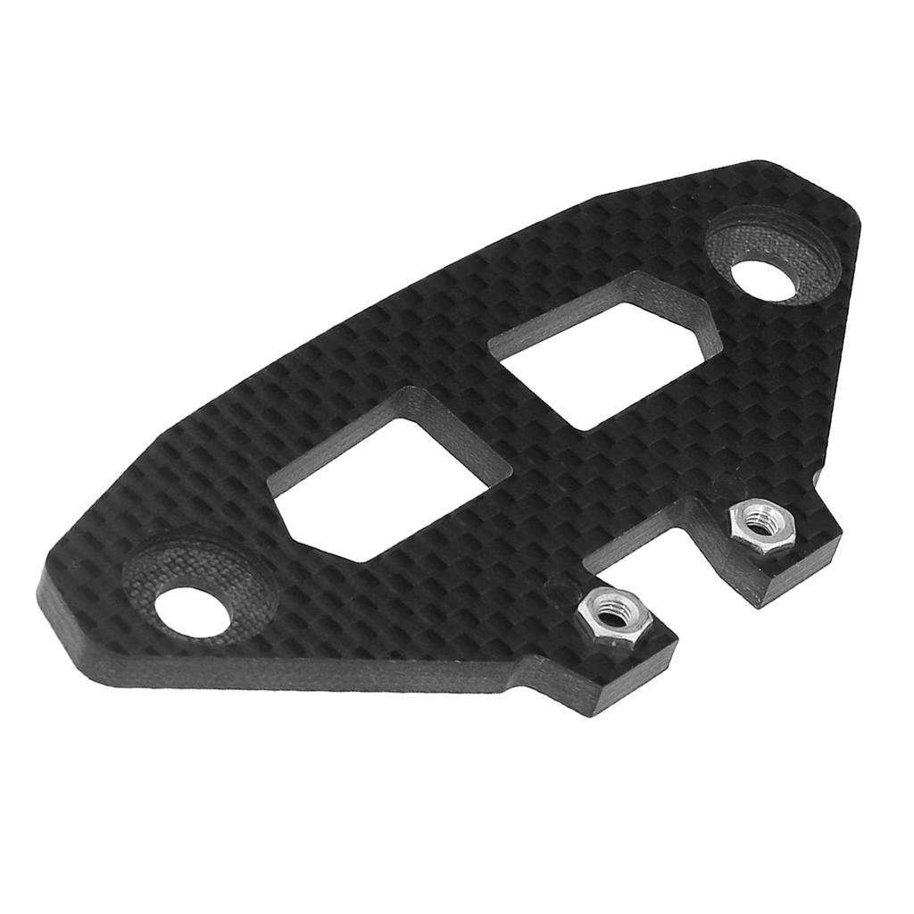 Carbon Front Bumper Plate Bracket Replacement for XV02 1Celsius10 Remote Control Car Upgrade Accessories