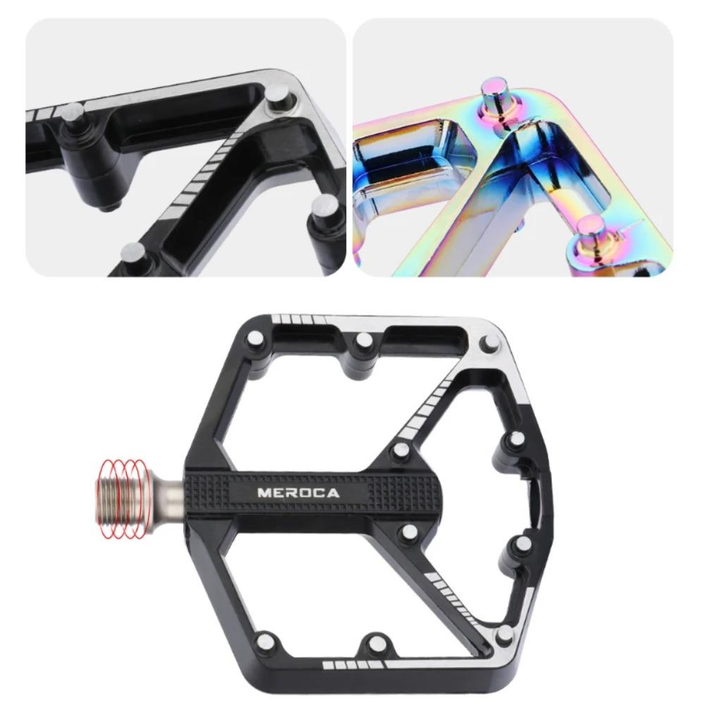 Durable MEROCA Bicycle Pedals Ultralight Non-slip Bike Pedals Aluminium Alloy Sealed DU Bearing Cycling Accessories