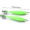 5Pcs Cuttlefish Hook Lures Shrimp Lure Baits Squid Jig 9.5cm Glow Jig Hook Glow Squid Jig Hard Baits