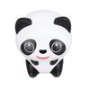 Solar Powered Nodding Panda Figurine ABS Light Sensing Cute Smiling Panda Car Dashboard Ornament for