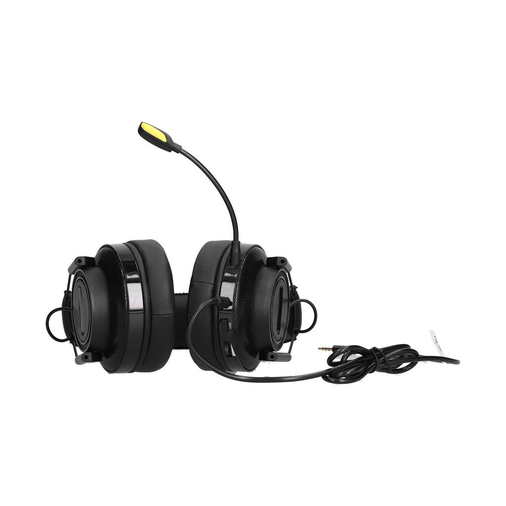 Wired Headphones HIFI Sound Quality Pluggable Microphone Fully Wrapped Earmuffs Gaming Headphones