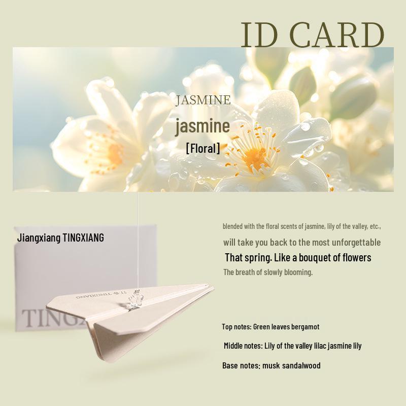 

Paper Airplane Car Freshener Pendant & Rearview Mirror Ornament - 2025 Car Interior Accessory