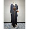 Indonesia Middle East Amazon Fashion Cardigan Leather Ring Turkey Colorblock Robe Outwear Arab Outwear Coat