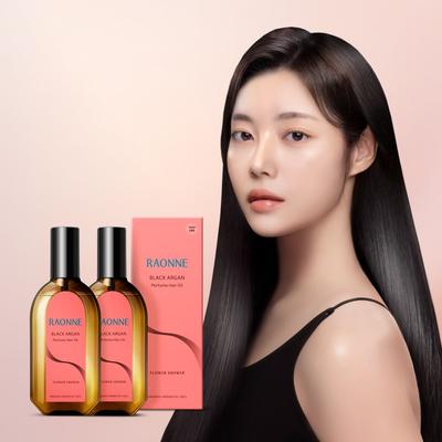 [1+1] Raon Black Argan Perfume Hair Oil Essence 100ml X 2