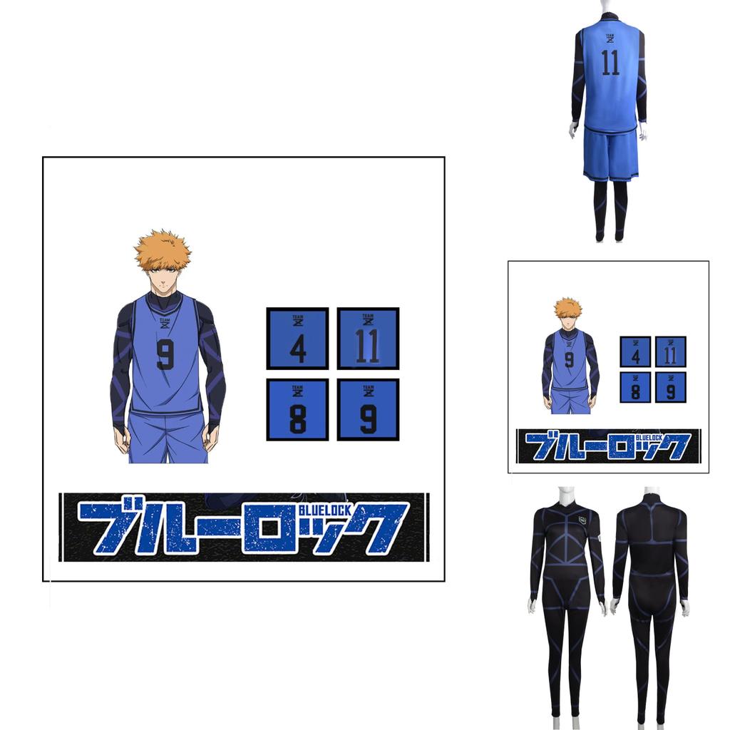 Bluelock Cosplay Costume For Role-playing Fans