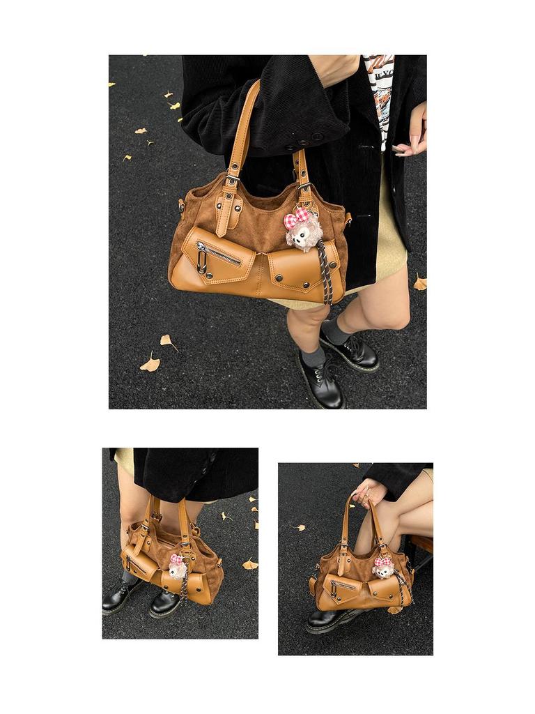 Exquisite Women's Fashion Versatile Shoulder Crossbody Bag - High-End Casual Commuter for Autumn/Winter 2025