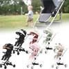 Wheeled Four Collapsible Baby Stroller Lightweight Foldable Seat Convertible