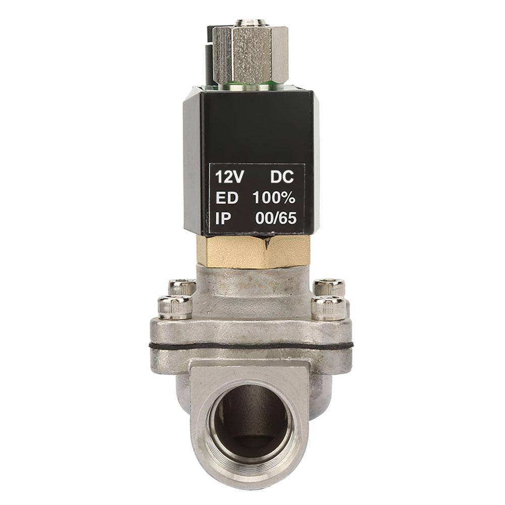 2S-200-20 G3Celsius4  Normally Open Stainless Steel Electric Solenoid Valve for Water   ( 12V)