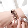 Orologio da Donna Casual Ovalato con Bracciale in Acciaio – Movimento al Quarzo