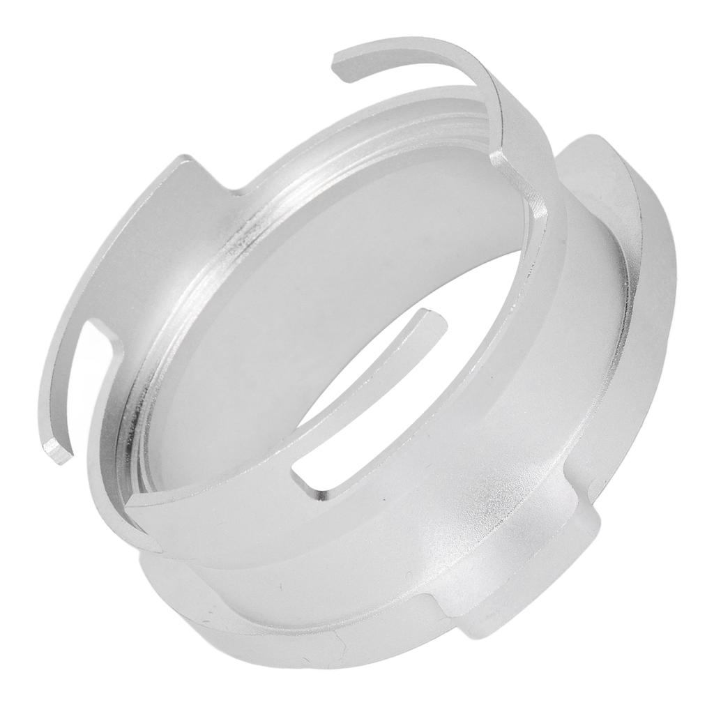 54mm Dosing Funnel Rotable Coffee Dosing Ring Replacement Silver Funnel Accessories For Home Coffee Shop Office