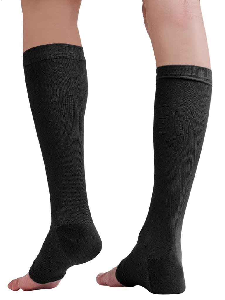 Maison Peony MEDIFIT Compression Good Silk One One Size Fits Below the Made in Japan Socks, Night, Men's, Blend, Nighttime, Sleeping, Pair, Most,