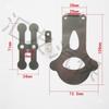 Air Compressor Accessories: Asbestos Paper and Steel Cylinder Gaskets, Inflation Pump Valve Sheet