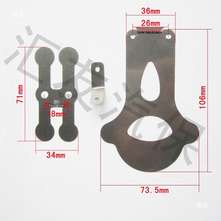 Air Compressor Accessories: Asbestos Paper and Steel Cylinder Gaskets, Inflation Pump Valve Sheet