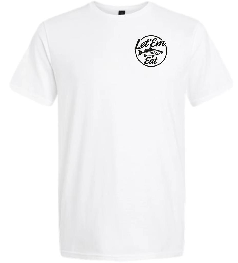 Let'Em Eat Salt Water Fishing Short Sleeve T-Shirt
