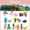 16pcs Minecraft Theme Building Blocks Assembled Cake Decoration Ins Party Plugin