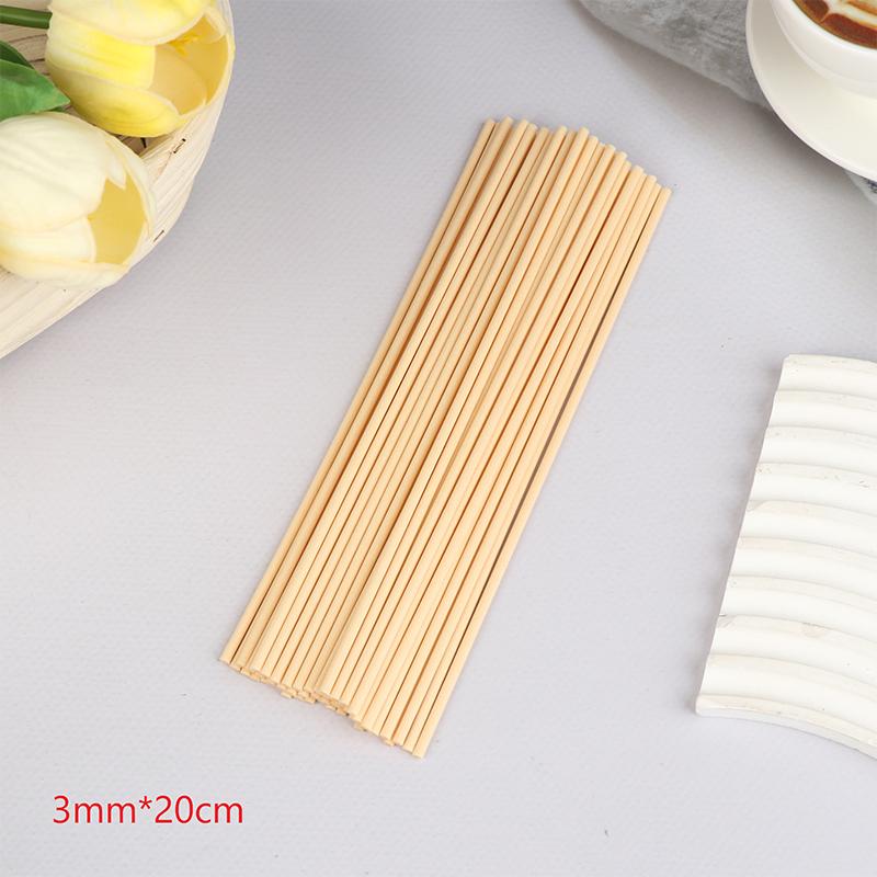50Pcs/Pack Diffuser Sticks , Fragrance Refill Fibre Reed Thick Aromatherapy Diffuser Sticks For Diffuser Oils Home Decoration