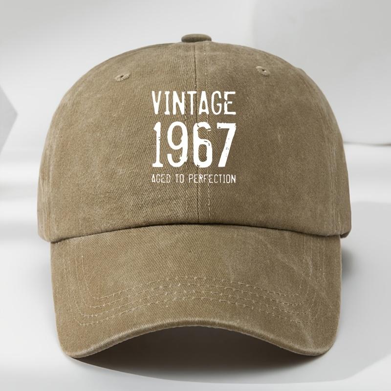 Washed Baseball Cap Men Women Vintage Cotton Curved Brim Sun Protection Hat