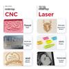 Enhanced CNC3018 Three-Axis CNC Engraver with Mobile App for Laser Engraving & Cutting