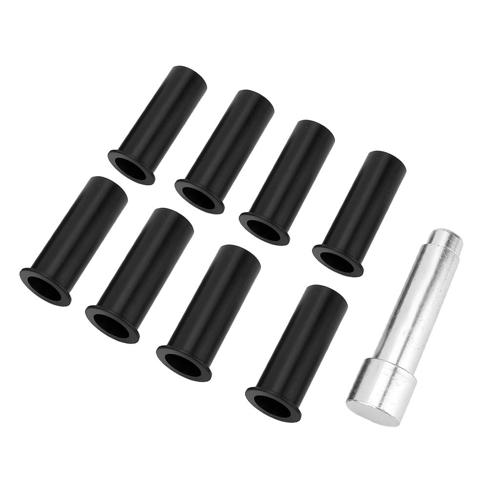 8pcs Door Hinge Pin Liners Bushings Kit Fit For Jeep Wrangler JKU 07 18 2 Door