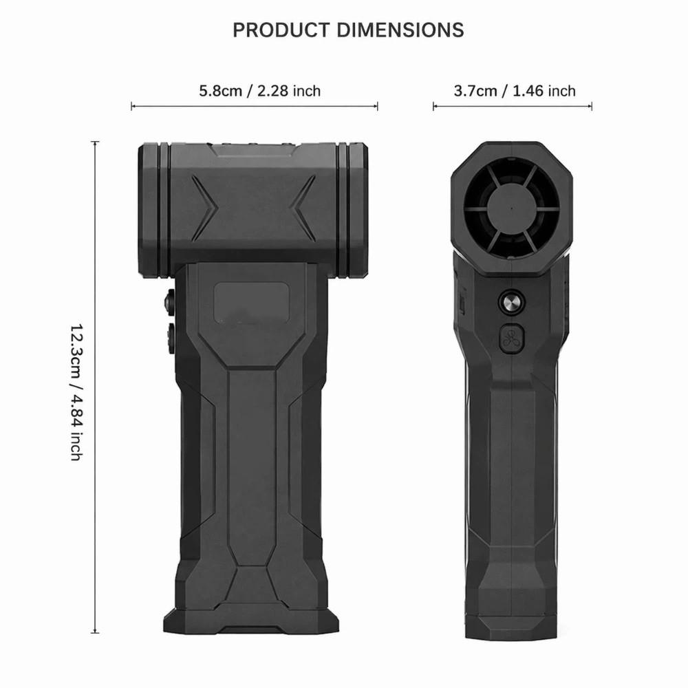 High Power Rechargeable Blower Dual Blowing And Suction High-Speed Blower Household Use