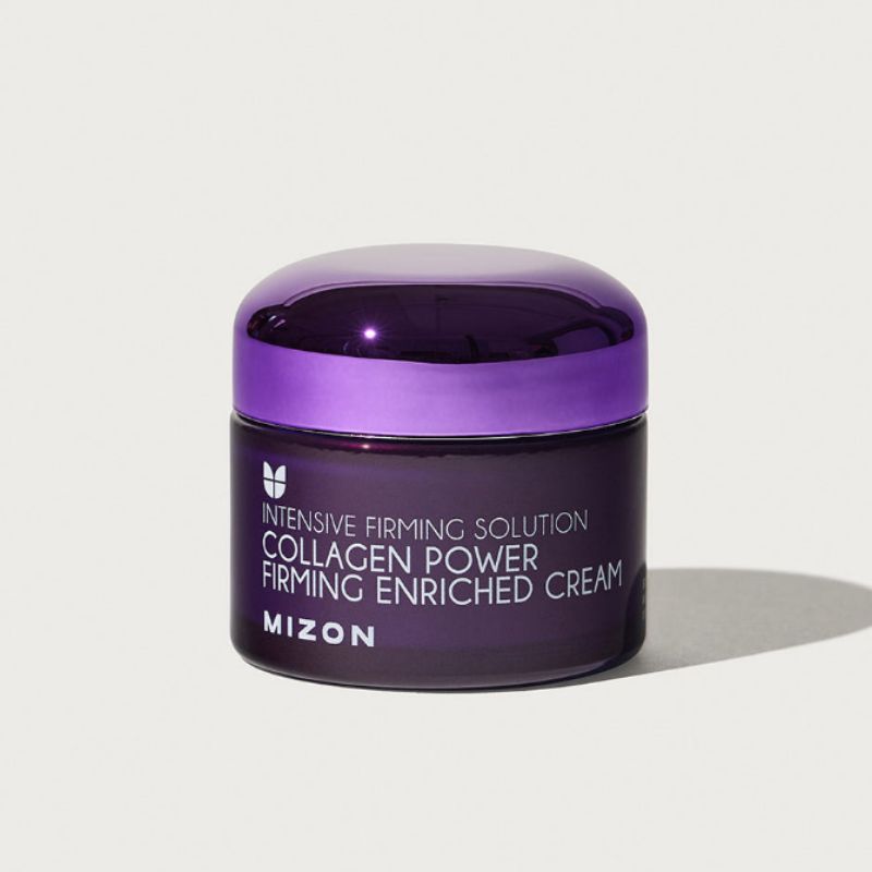 MIZON Collagen Power Firming Enriched Cream 50ml – Elasticity Boosting Nourishing Anti-Aging Cream for Firm, Plump & Youthful Skin