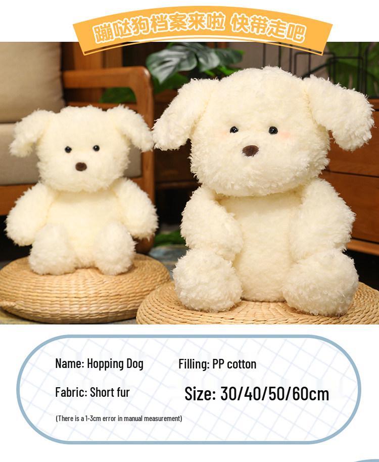 Cute Plush Puppy Sleeping Pillow Doll - Healing Toy for Girls