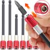 Hex Handle Magnetic Screwdriver Tip Holder Quick Release Self-locking Extension Rod Adapter Drill Bits Impact Driver Holders