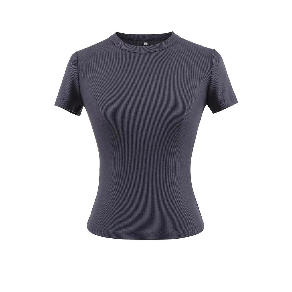 Spicy Girl Slimming Short Sleeve T-shirt - Spring/Summer 2025