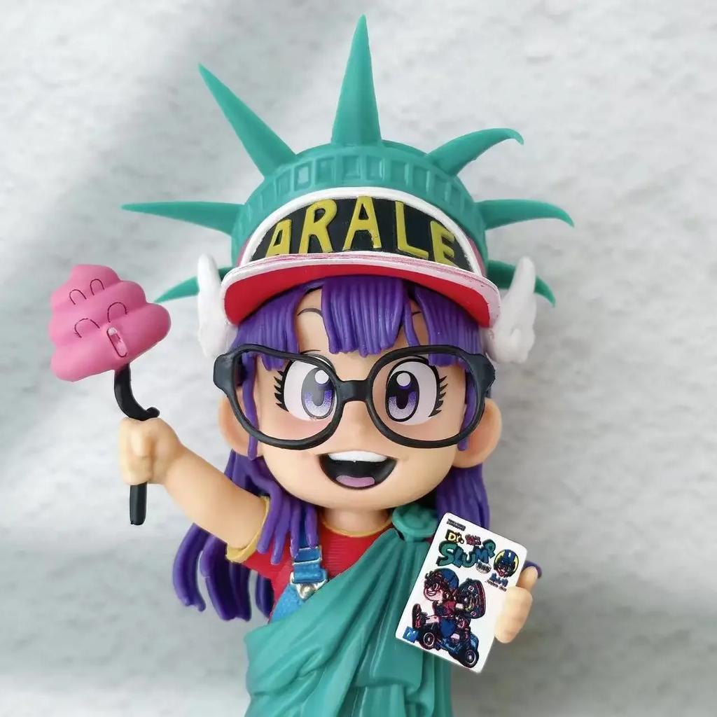 In Stock Exclusive New Dragon Ball Arale Figure - Akira Toriyama Cosplay Statue of Liberty Anime Collectible Gift Decor