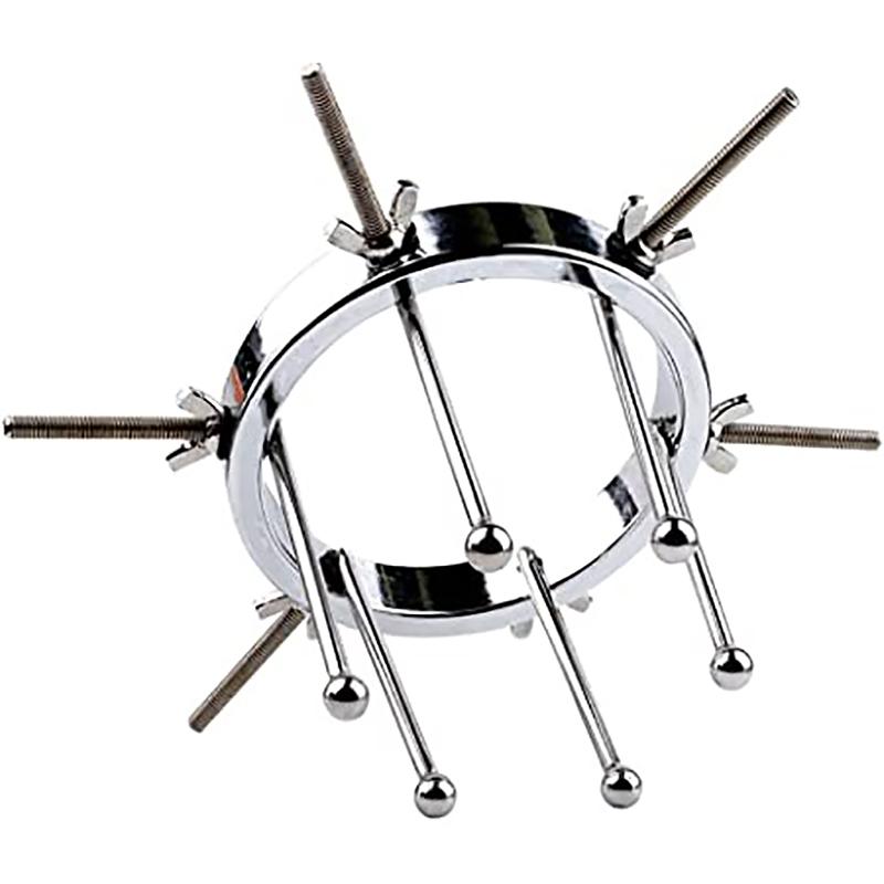 Metall-Analdehner in chirurgischer Qualität - Dickstahl Verstellbarer Expander für Erwachsenen-Analtraining, Spiel & Gaping-Tiefenkontrolle