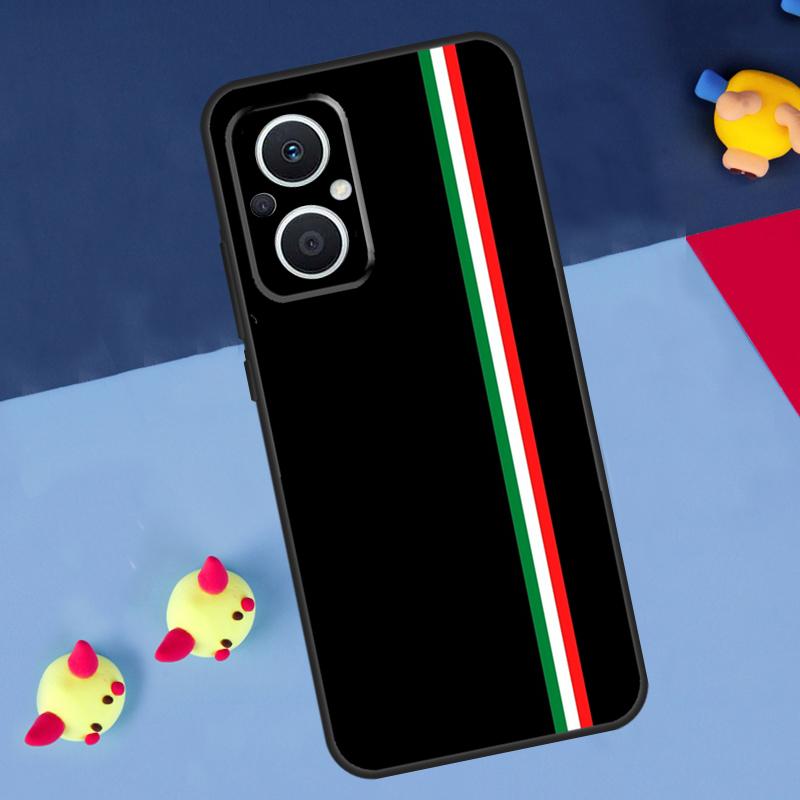 Italy Flag For OPPO Reno 14F 13F 12F 11F 10 11 12 13 14 Pro 8T 7 8 Lite OPPO Find X6 X5 X8 X9 Pro Case