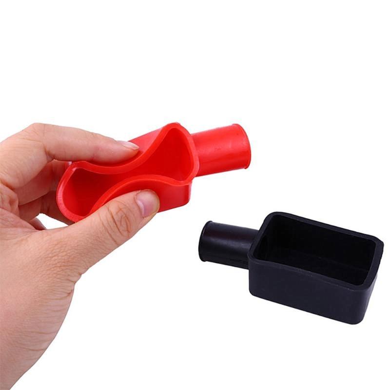 Corrosion Resistant Acid Leak Proof Silicone Terminal Protectors Cap Insulated Design for Vehicle Battery Maintenance