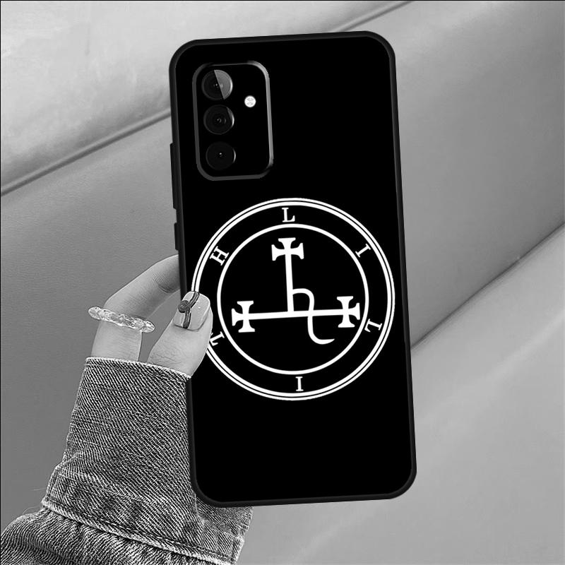 Чехол с печатью Лилит для Samsung Galaxy A06 A05 A32 A16 A55 A36 A26 A54 A34 A14 A22 A52 A35 A15 A53 A13 A56 For Samsung A56 gray