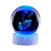 Laser Engraved Jellyfish Music Box Crystal Ball Night Light - Perfect Birthday Gift for Friends or Classmates