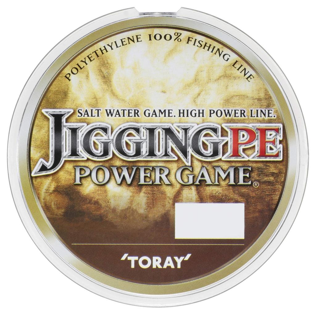 Toray Power Game PE Line for 4 5 colors Jigging, 200m, #3 (35lb/16kg), strands,