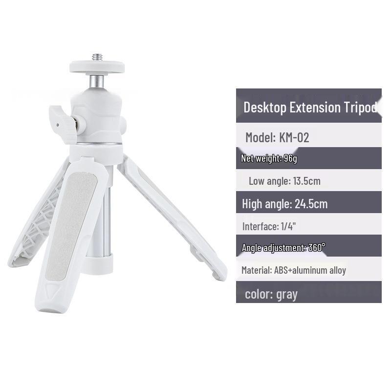 Compact Extendable Aluminum Tripod for Camera and Mobile, Handheld Photo & Selfie Stick