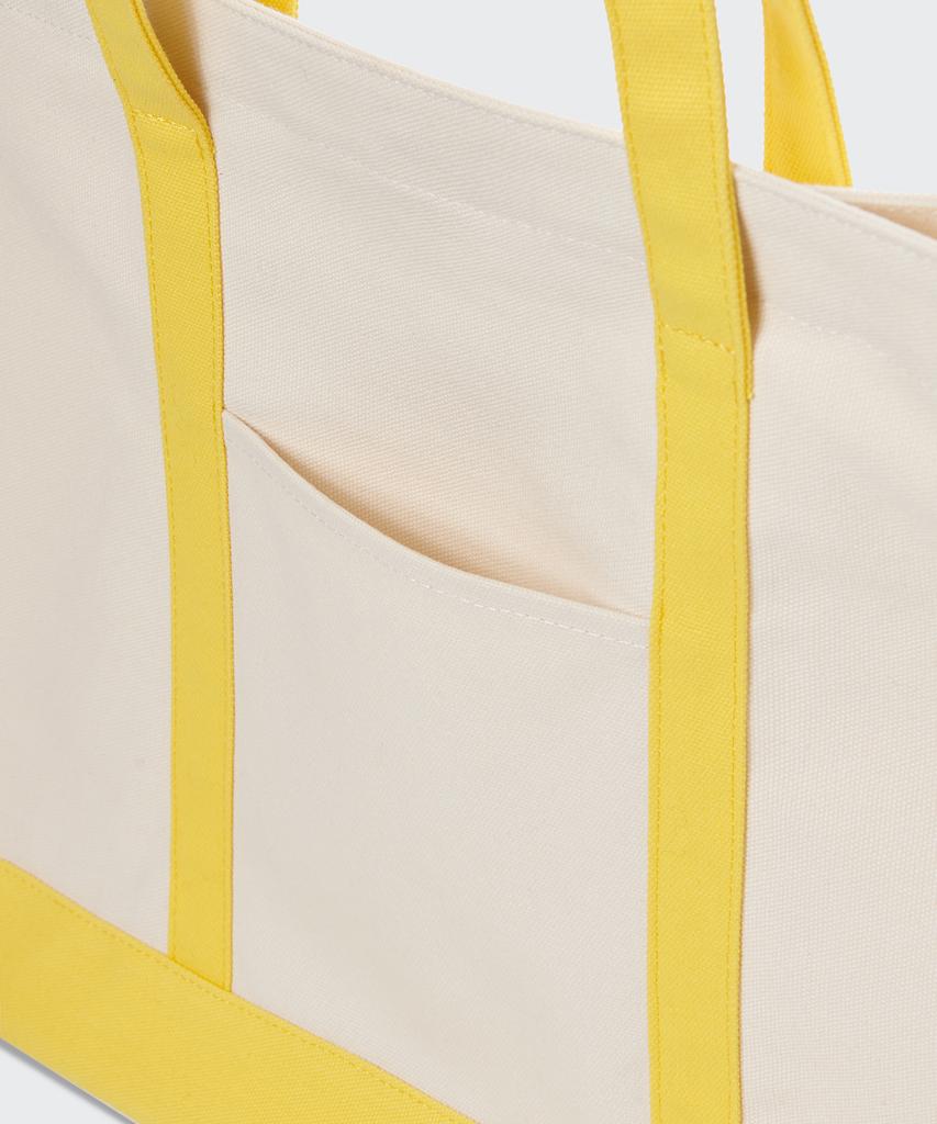 Musinsa Standard Daily Canvas Tote Bag [Ivory/Yellow]