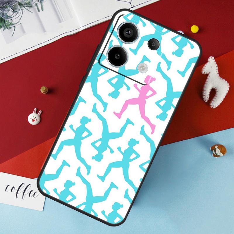 

Фитнес-девушка Чехол для спортзала для Xiaomi Redmi Note 14 13 Pro 12 11 10 15 Pro Plus Redmi 15 10C 12C 13C 14C 15C Чехол Redmi Note 10 4G