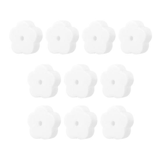 10Pcs Pool Sponges Oil Absorber Pool Scum Sponge Floating Grease Remover Sponge for Swimming Pool Hot Tub Spa Removes Scum Dirt Grease