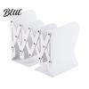 Versatile Book Support Base Metal Adjustable Holder Desk Retractable Bookend with Non-Slip Bracket for Office Home Study Organizer