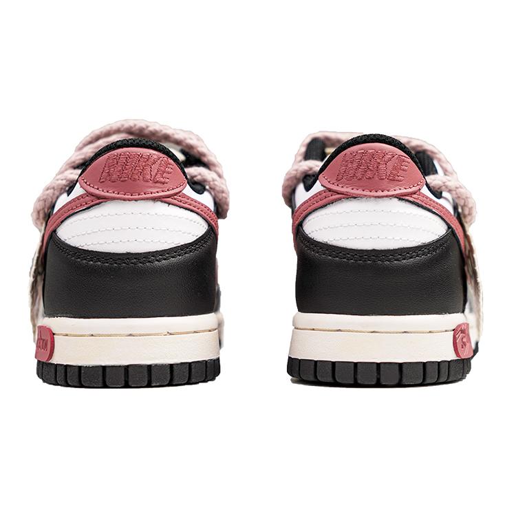 Nike Dunk Black Low Top Skateboard Shoes GS Black Pink CW1590-100(Team27-GS)