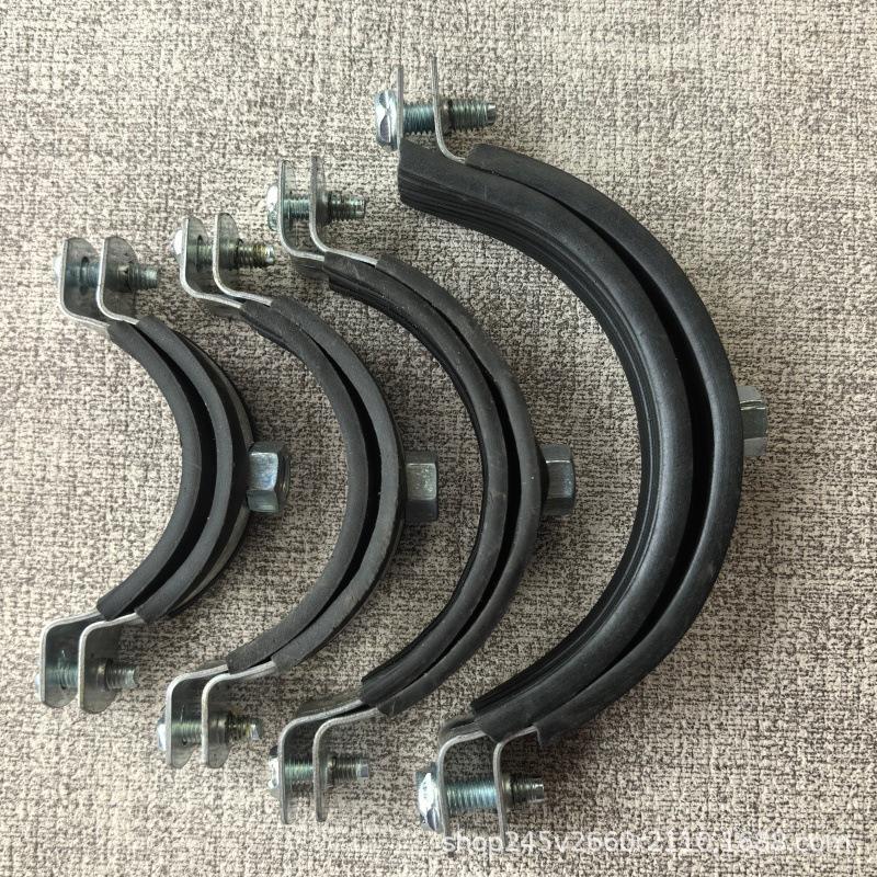 Thickened Galvanized Iron PPR Pipe Clip - Water Pipe Fixing Clamp