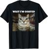 Počkej, jsem Kočičí Meme Král T-Shirt