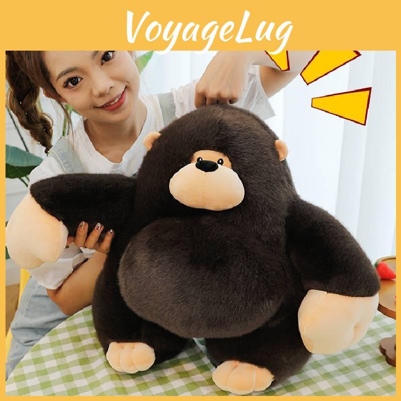 Plush Animal Gorilla Toy Cartoon Stuffed Doll Room Sofa Decoration Kids Gift