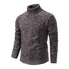 Herbst und Winter Rollkragen Samt Dick Pullover Pullover Unterhemd Herren Einfarbiges Oberteil