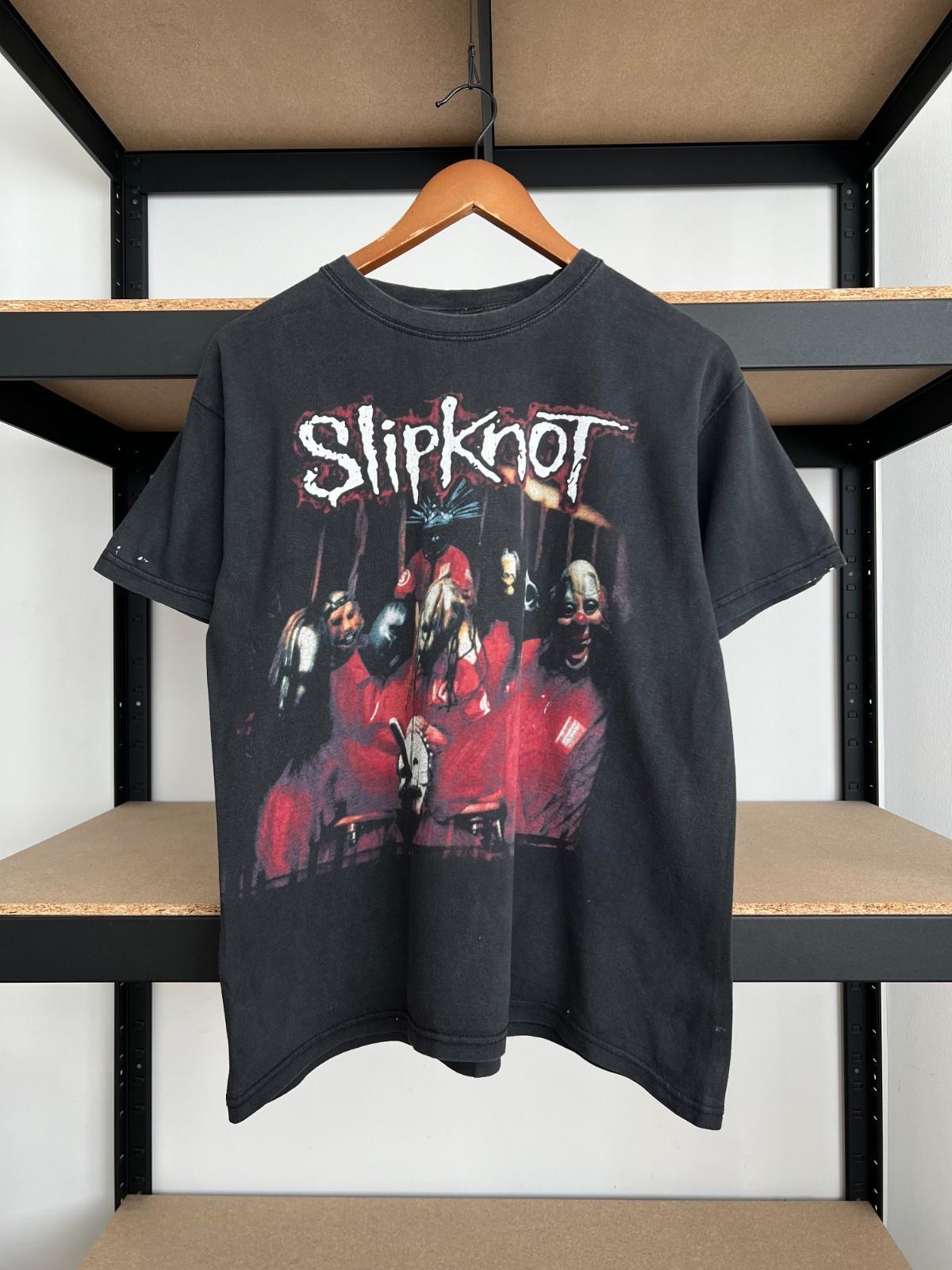 Vintage 2000s Slipknot Slipknot Album Promo Black T-shirt Sz L L