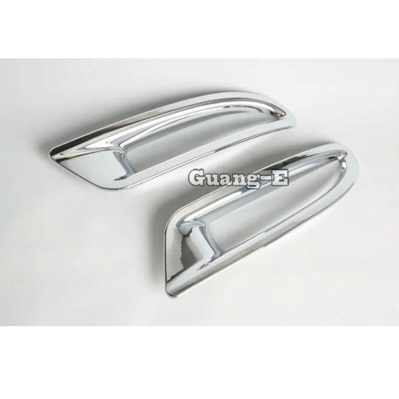 For Mazda6 Mazda 6 Atenza 2014 2015 2016 2017 2018  Car Detector ABS Trim Back Tail Rear Fog Light Lamp Frame Stick 2PCs
